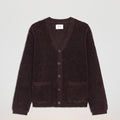 NN07 Fleece 60064 Cardigan Deep Truffle