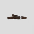 NN07 Dual Belt 90025 Deep Truffle