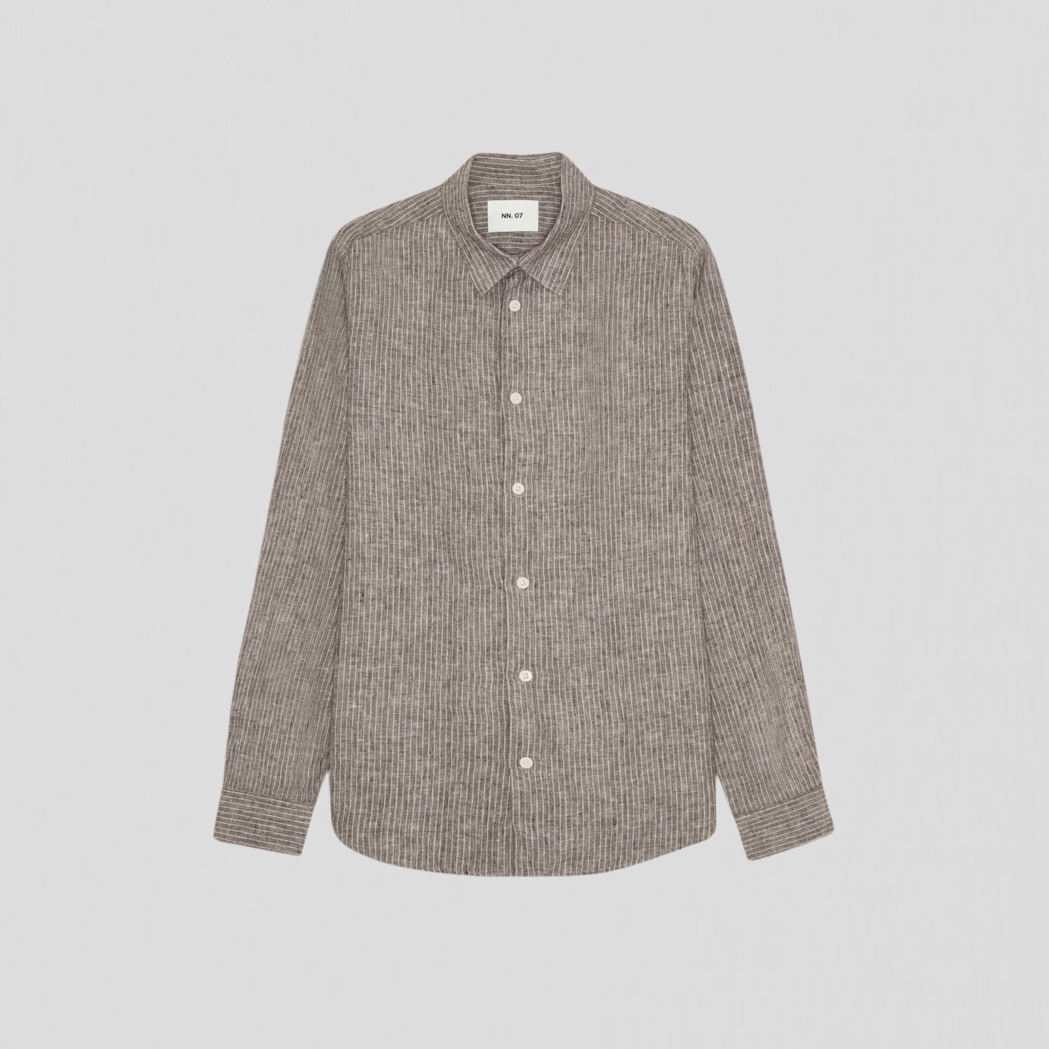 NN07 Enzo 5728 Shirt Clay Stripe