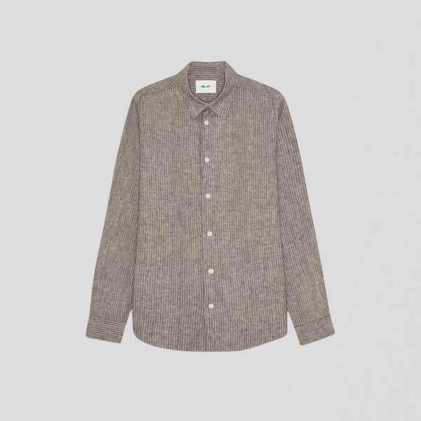 NN07 Enzo 5728 Shirt Clay Stripe