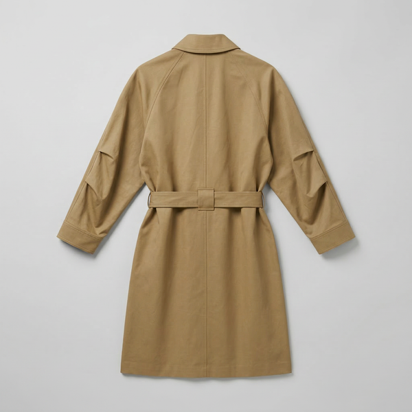 8PM Quito Trench Coat Tobacco