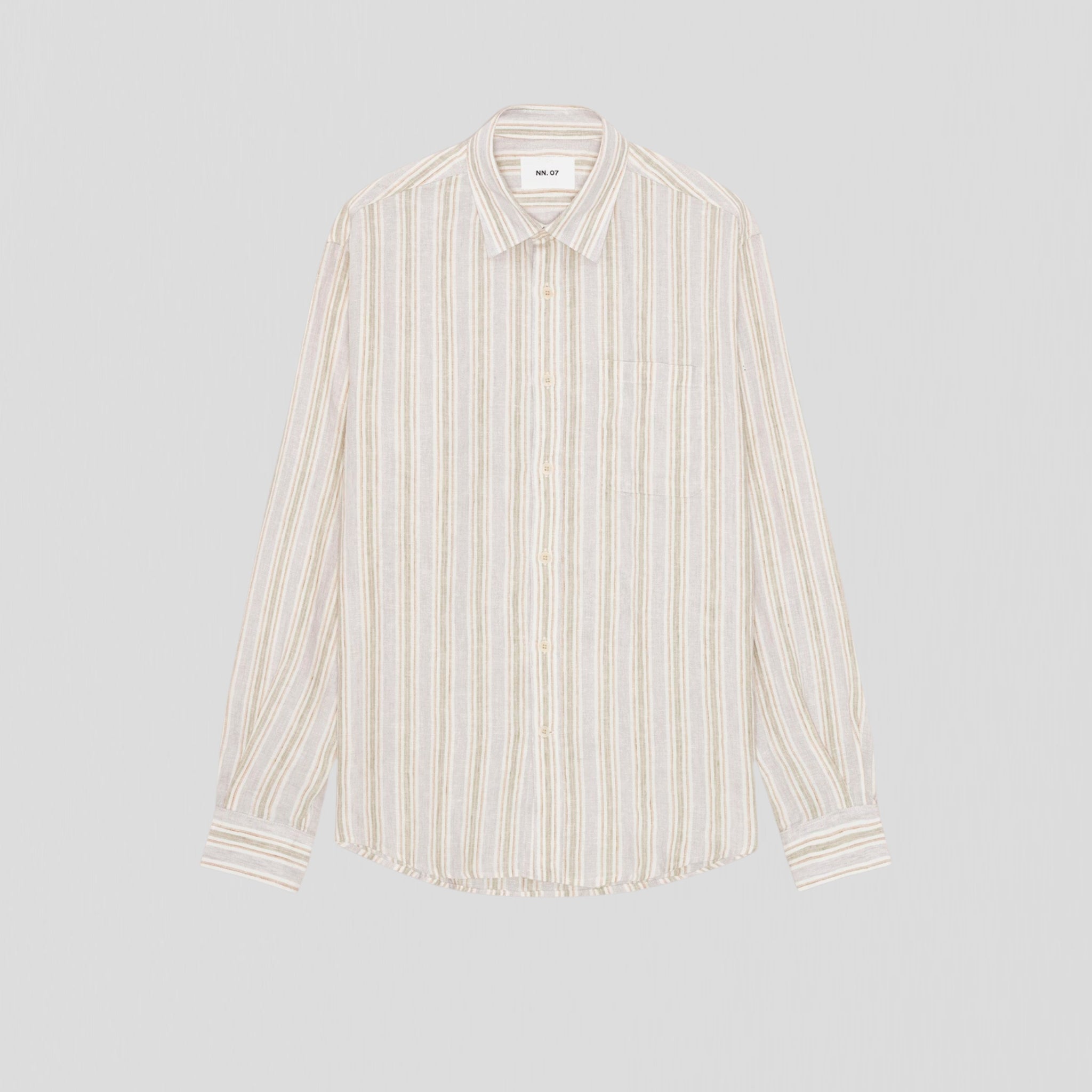 NN07 Deon 5728 Shirt Mint Stripe