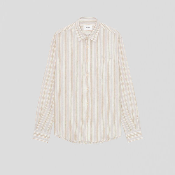 NN07 Deon 5728 Shirt Mint Stripe