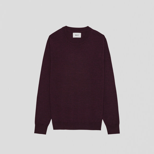 NN07 Ted 6605 Sweater Wine Red