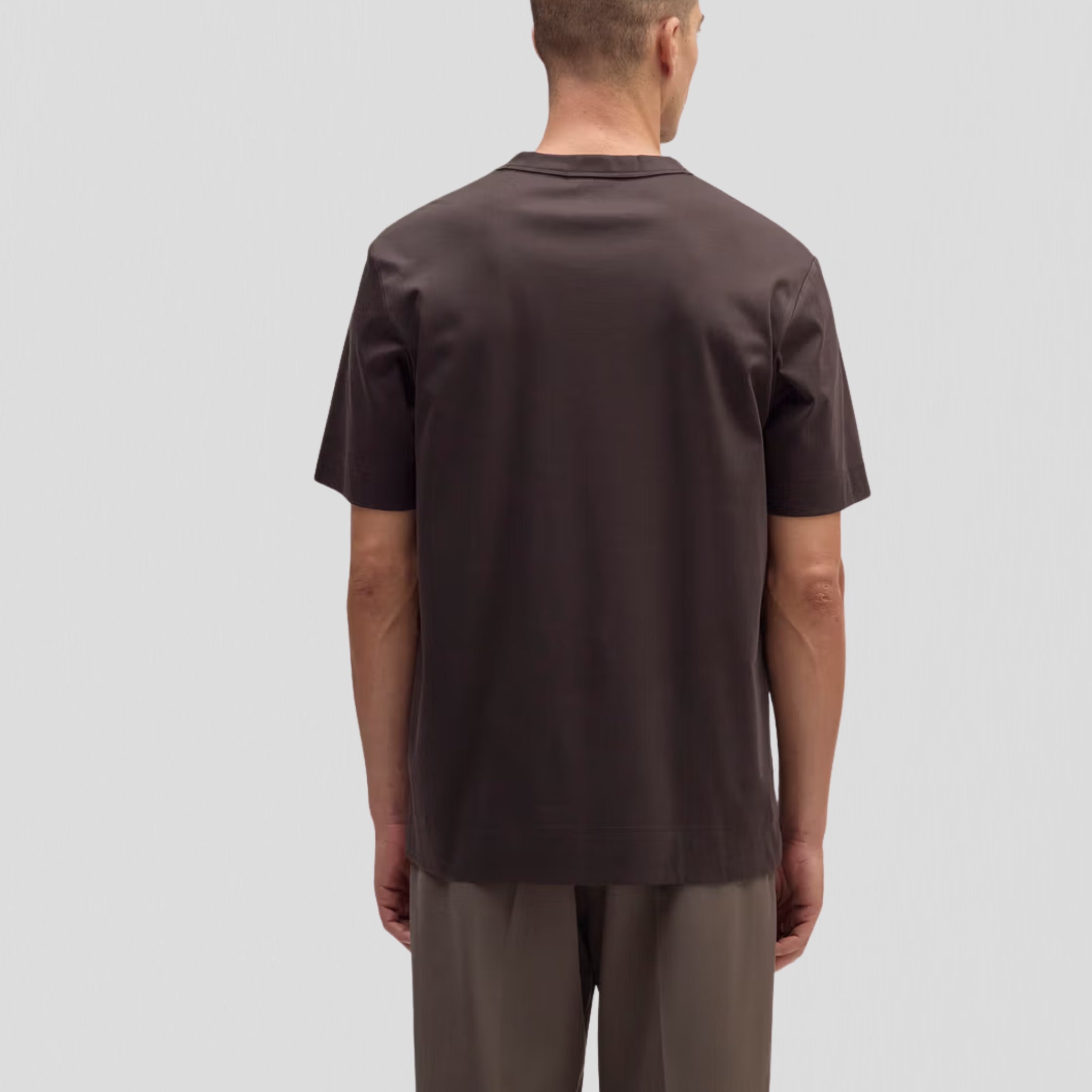 NN07 Pedro EMB SS 3525 T-Shirt Dusky Port