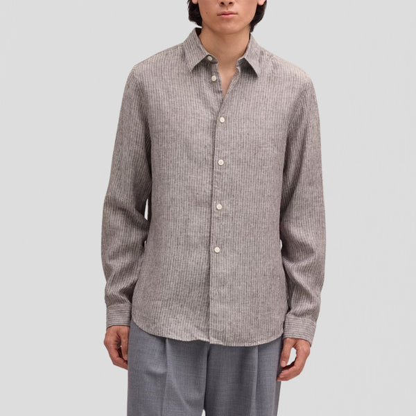 NN07 Enzo 5728 Shirt Clay Stripe