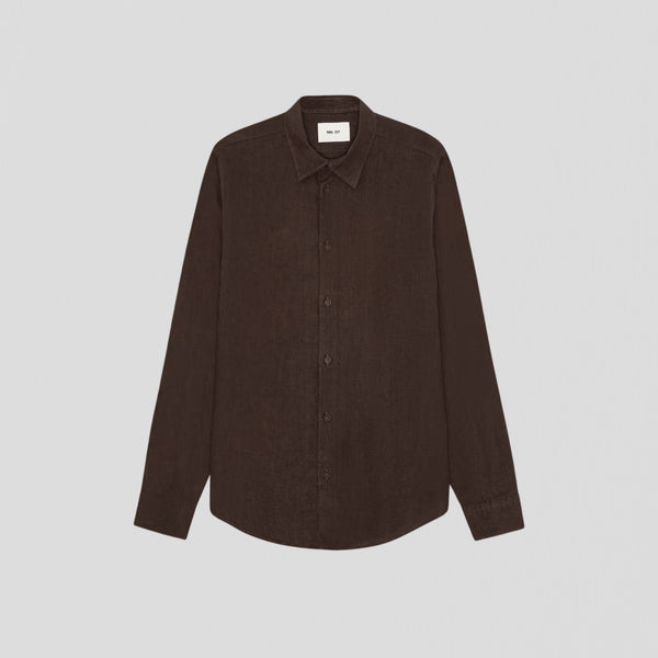 NN07 Enzo 5708 Shirt Deep Truffle