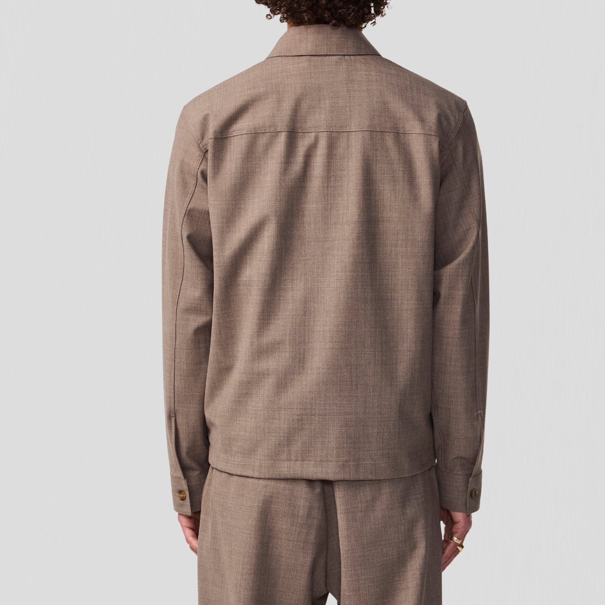 NN07 Alban 1088 Jacket Khaki Melange
