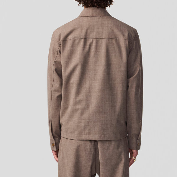 NN07 Alban 1088 Jacket Khaki Melange