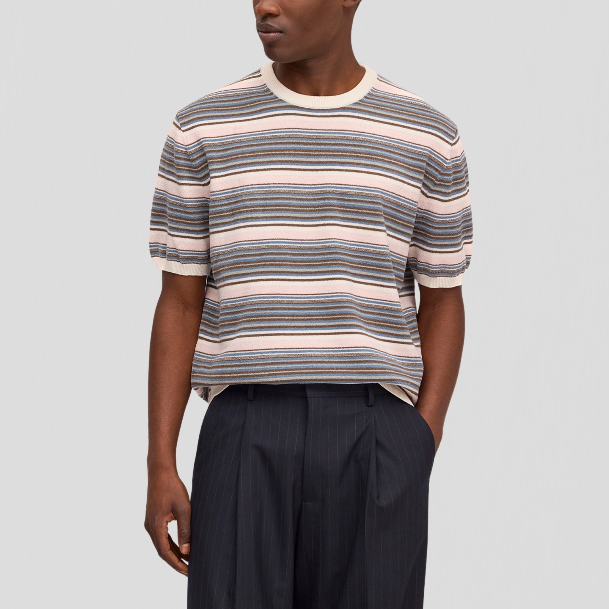 NN07 Danny Tee 60059 T-Shirt Multi Stripe