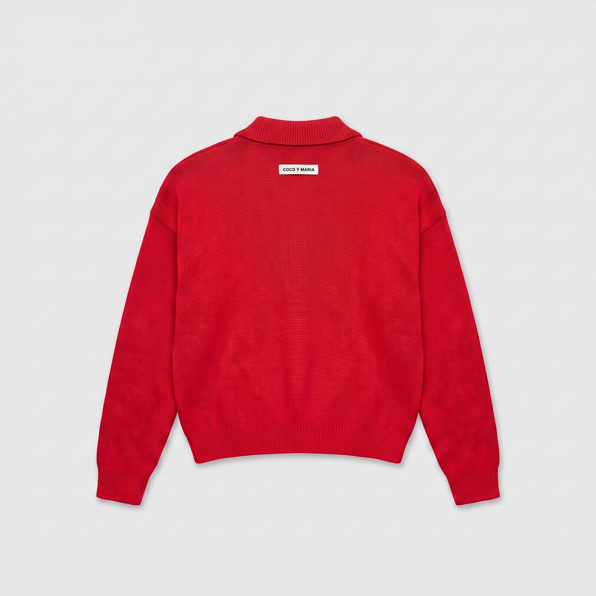 Coco y Maria Coco Polo Knit Red