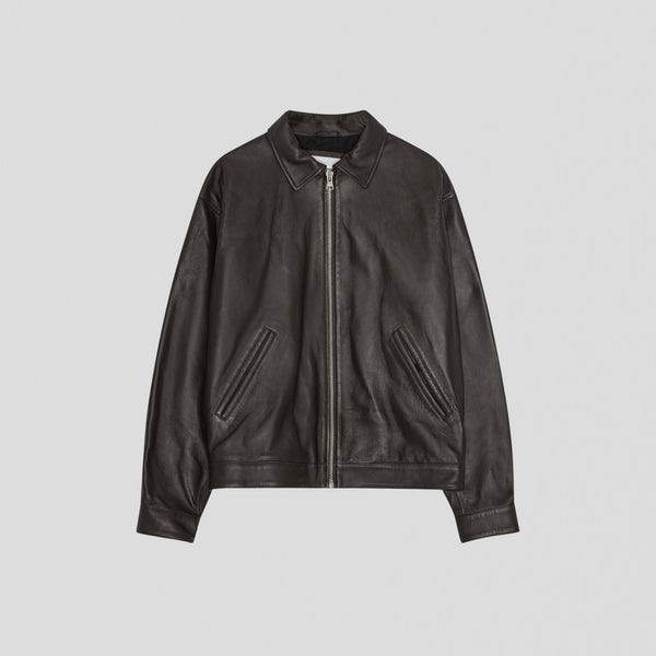 NN07 Petrus Leather 8228 Jacket Demitasse