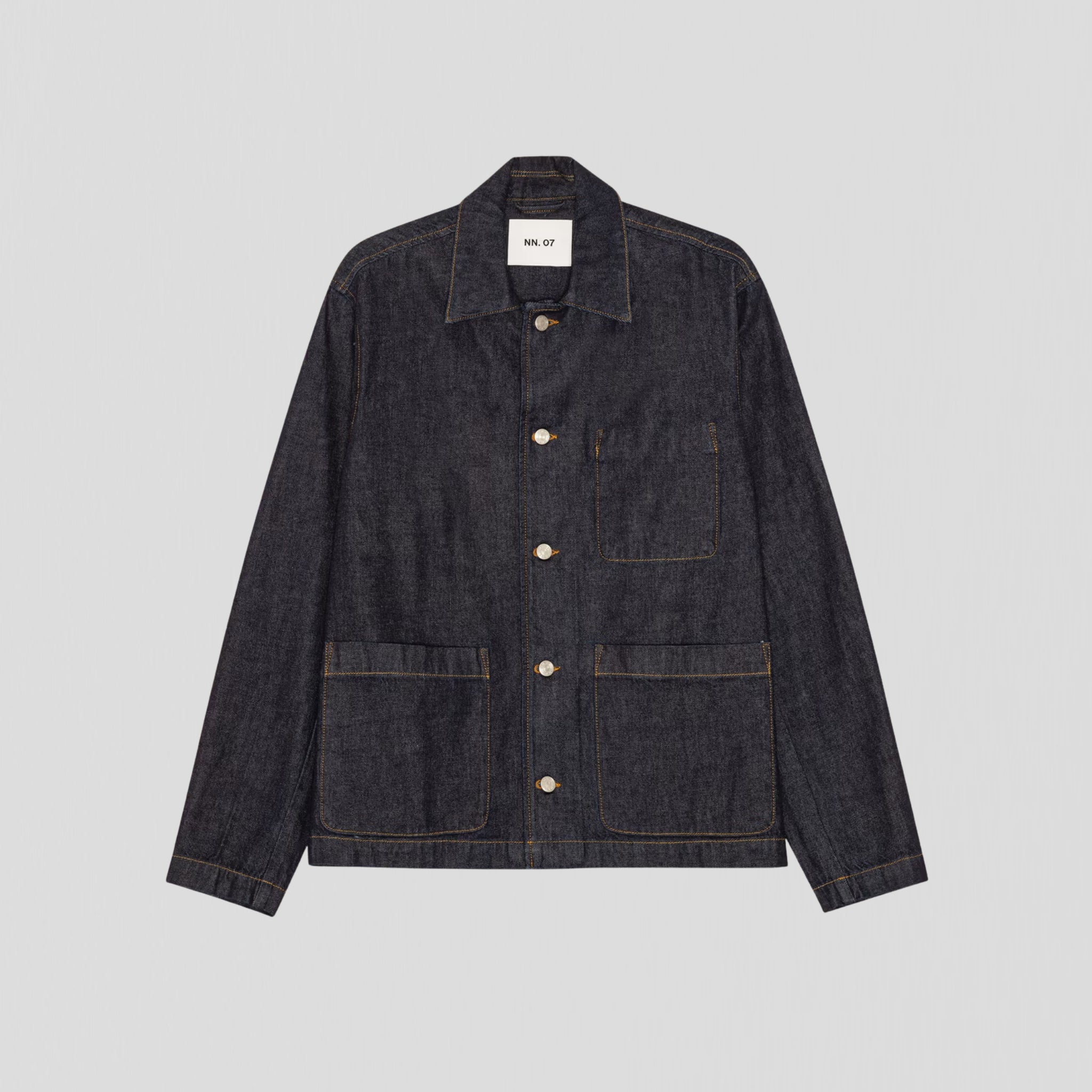 NN07 Morgan 1843 Jacket Raw Indigo