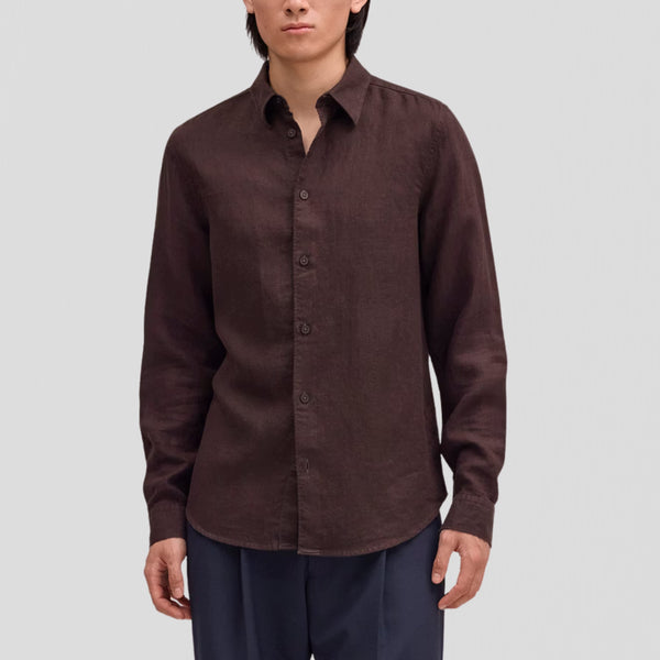 NN07 Enzo 5708 Shirt Deep Truffle