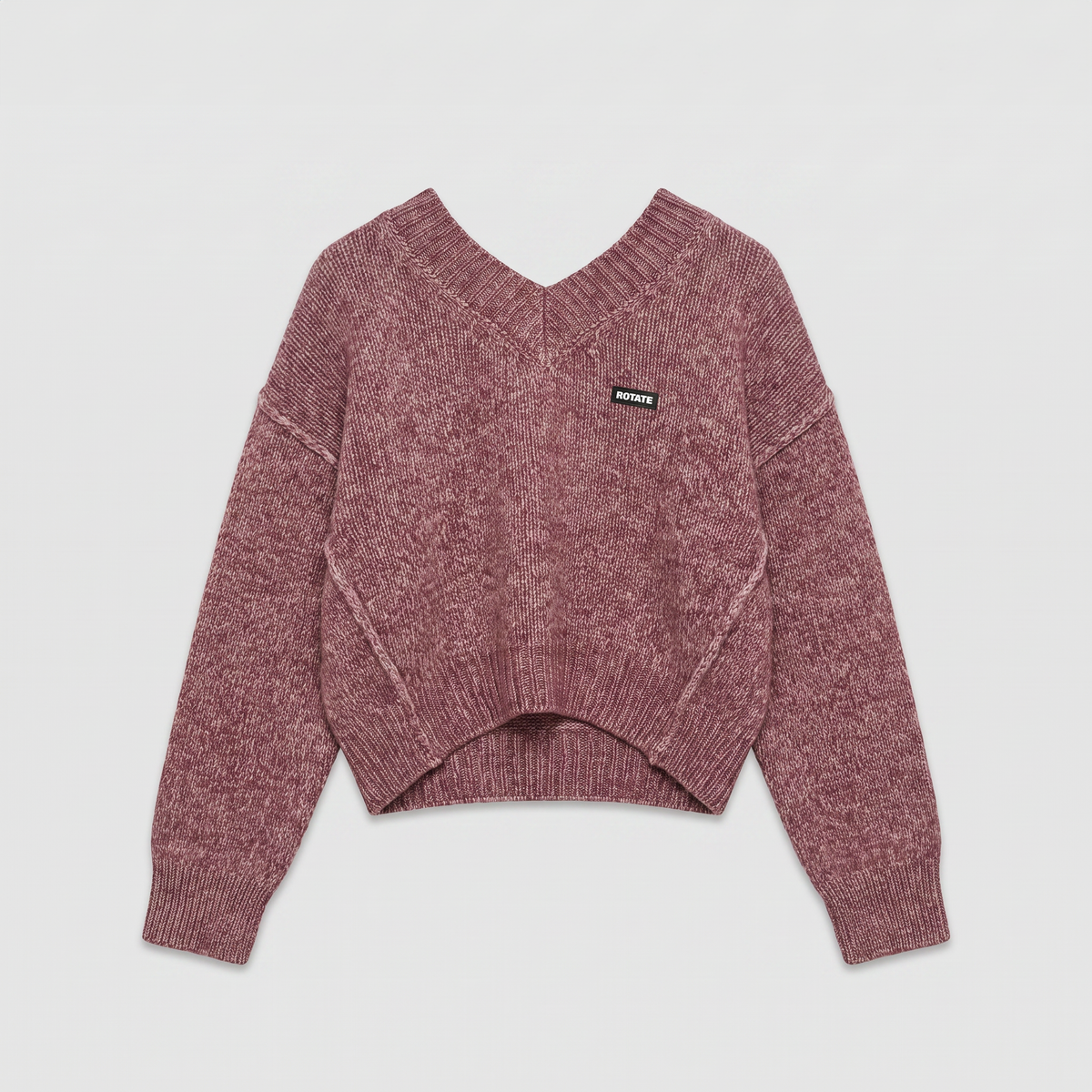 Rotate V-Neck Knit Winetasting Comb.