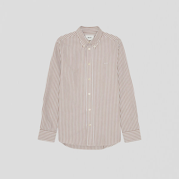 NN07 Colby BD 5910 Shirt Terracotta Stripe