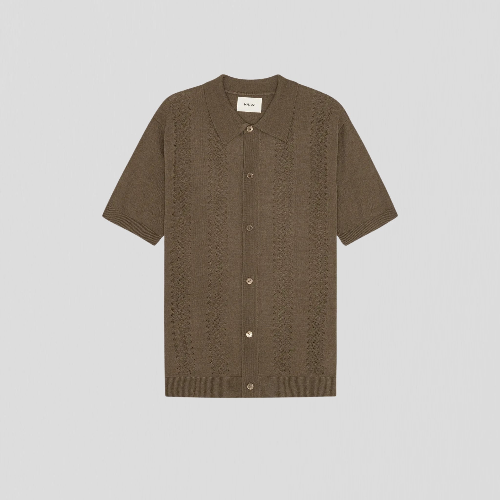 NN07 Thor SS 6584 Cardigan Mable Husk