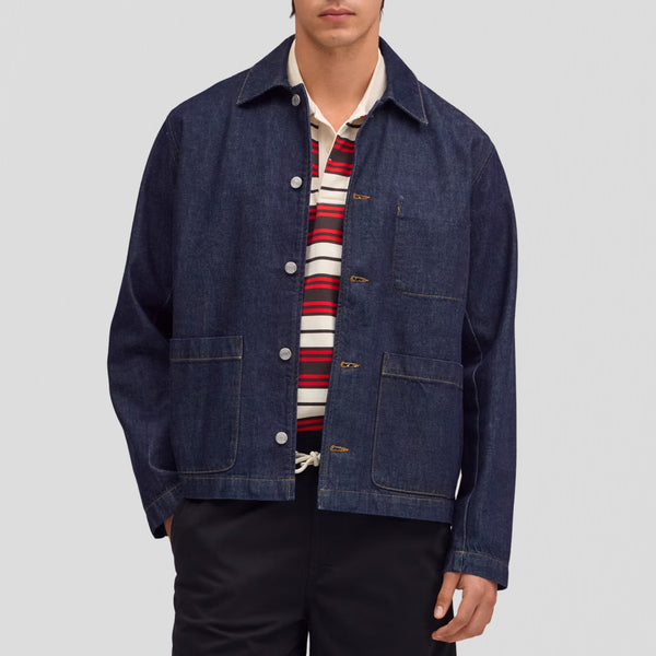 NN07 Morgan 1843 Jacket Raw Indigo