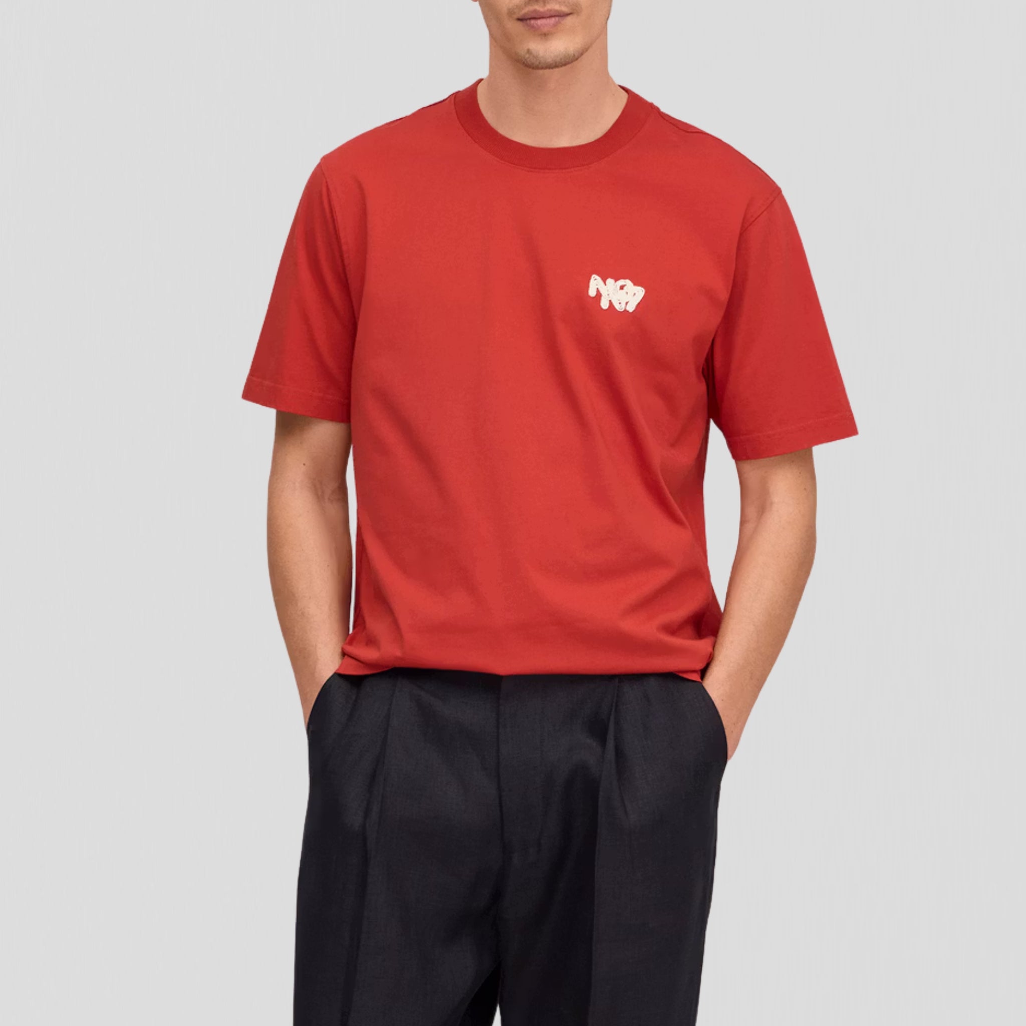 NN07 Adam APP 3209 T-Shirt Sienna Heat