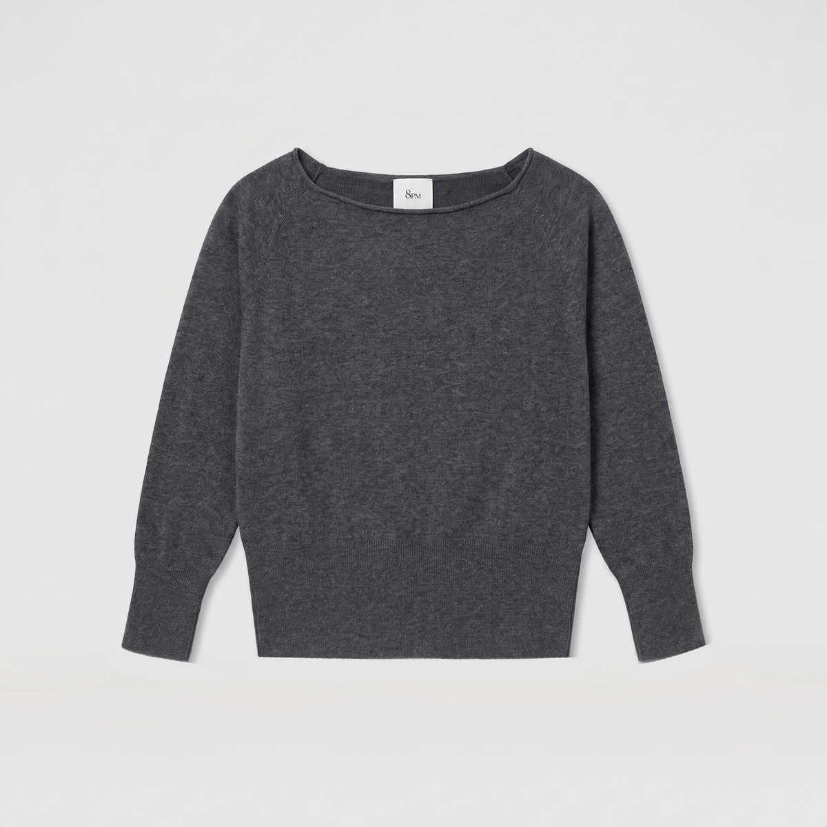 8PM Azalea Knit Mel Dark Grey