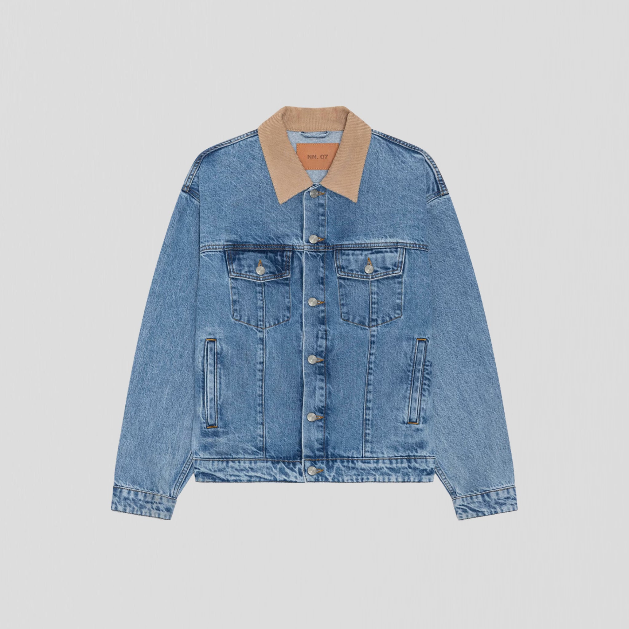 NN07 Roy 1882 Jacket Vintage Blue