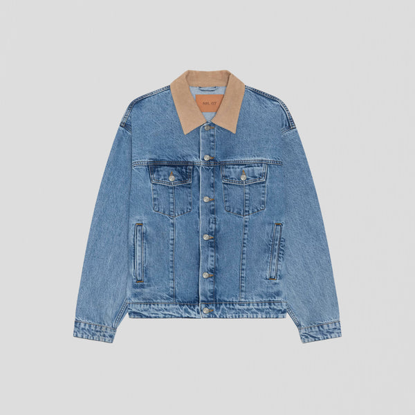 NN07 Roy 1882 Jacket Vintage Blue