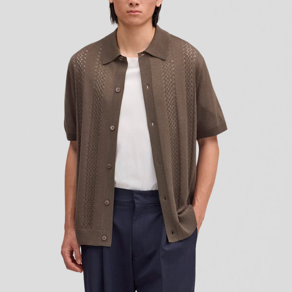 NN07 Thor SS 6584 Cardigan Mable Husk