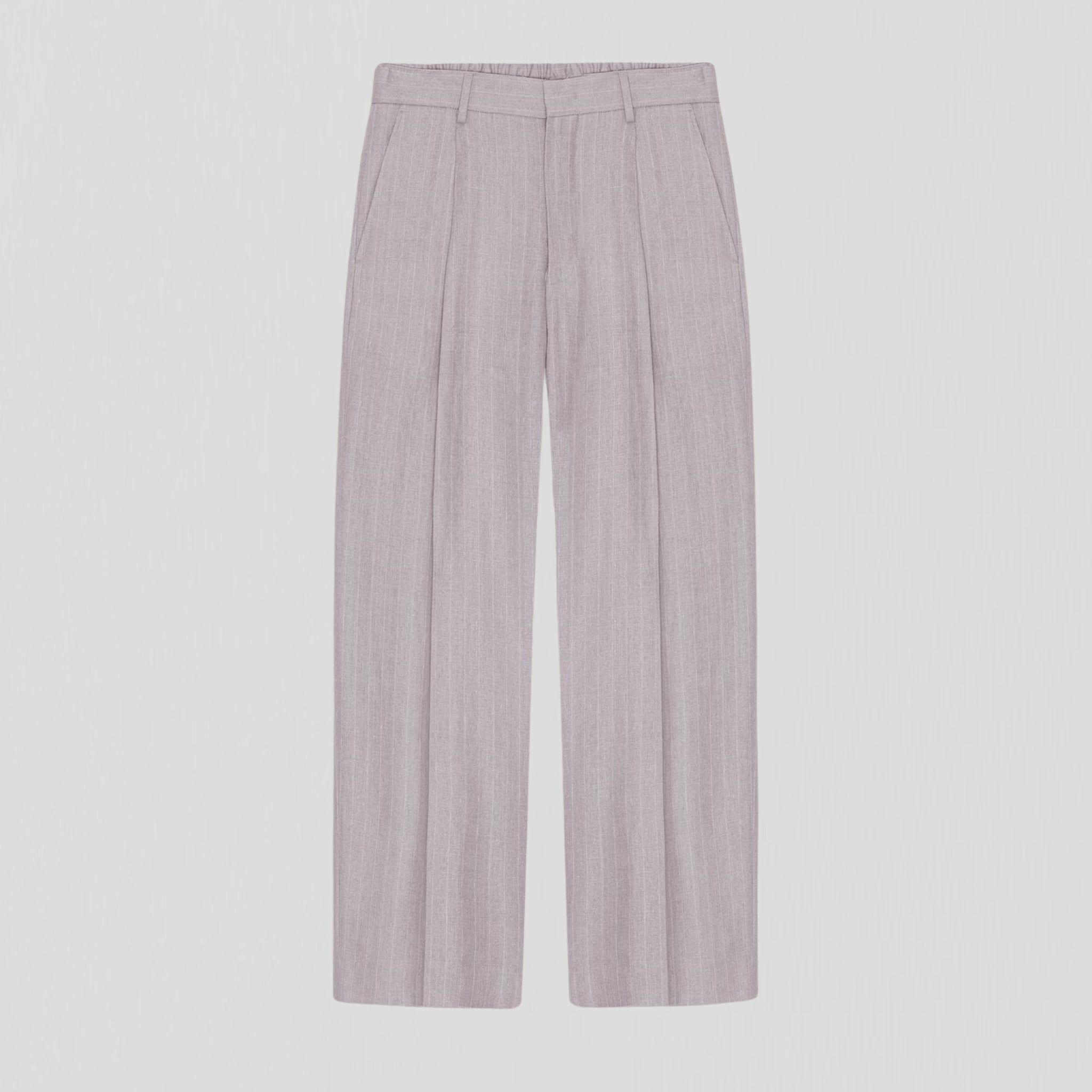 NN07 Kay 1455 Trousers Grey Stripe
