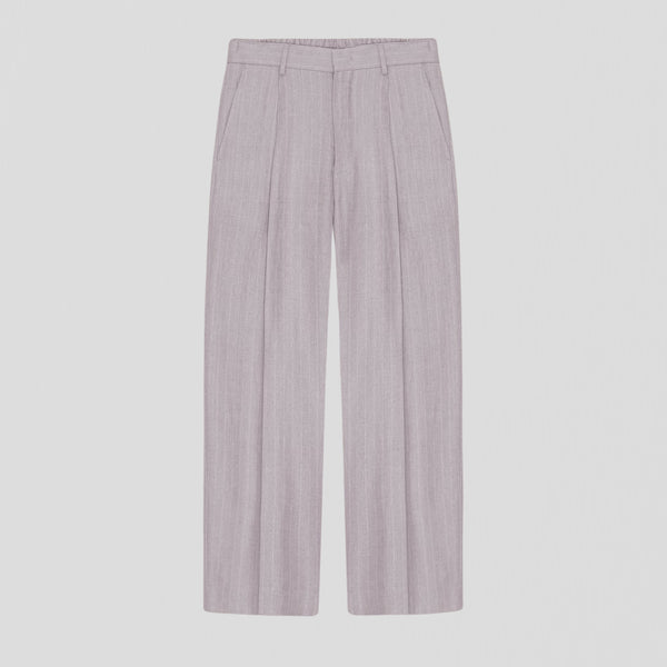 NN07 Kay 1455 Trousers Grey Stripe