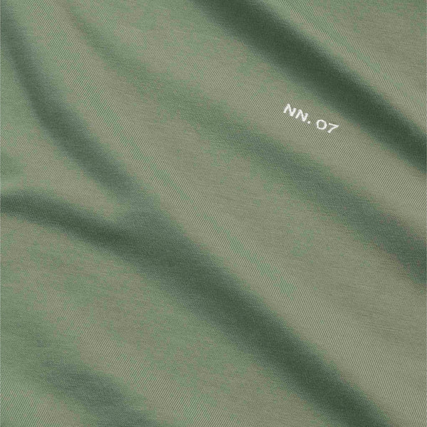NN07 Adam 3209 EMB T-Shirt Sea Spray