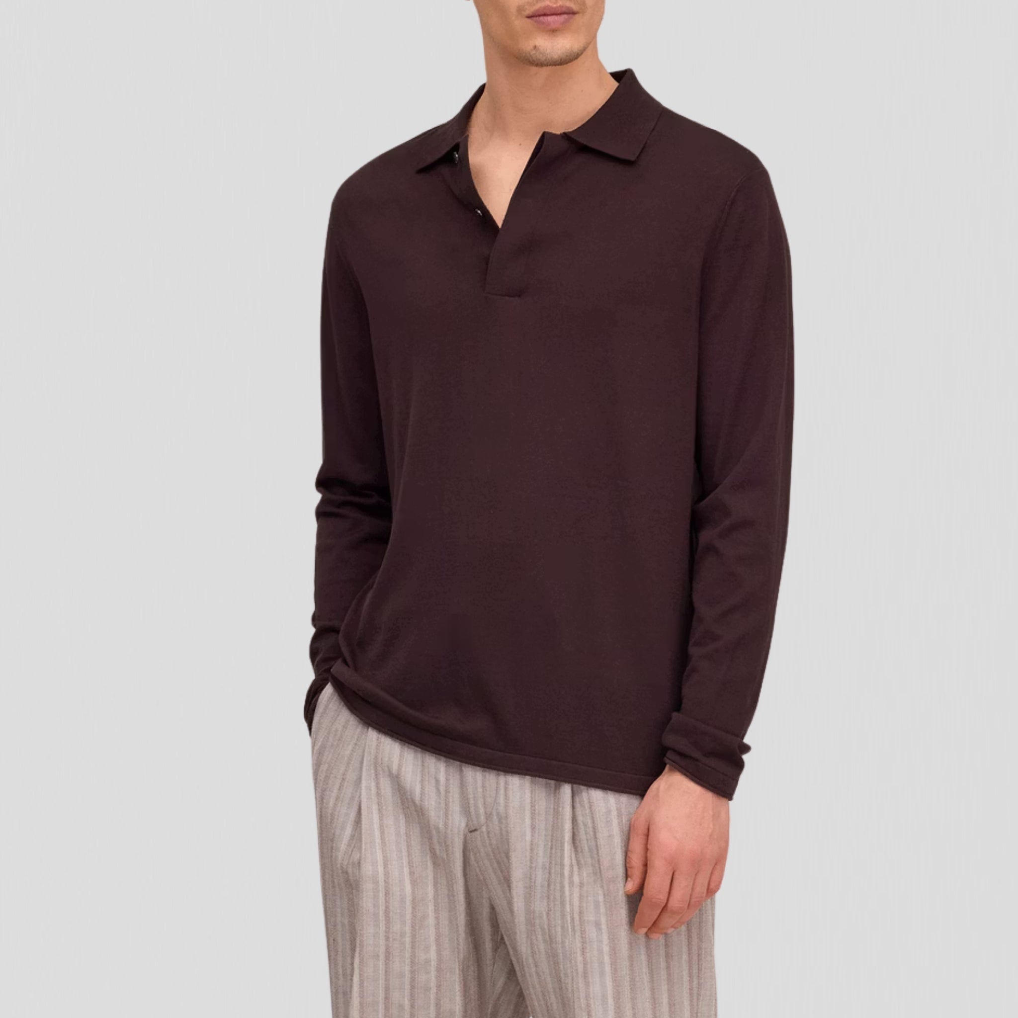 NN07 Sammy Polo 60047 Shirt Dusky Port