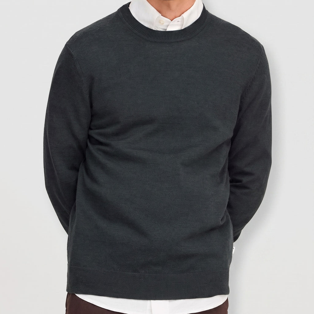NN07 Ted 6605 Sweater Dark Army