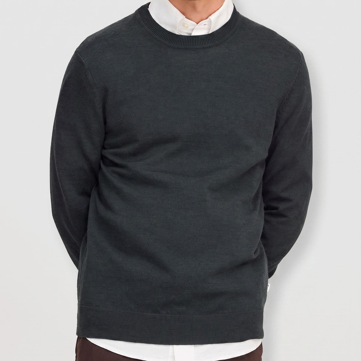 NN07 Ted 6605 Sweater Dark Army