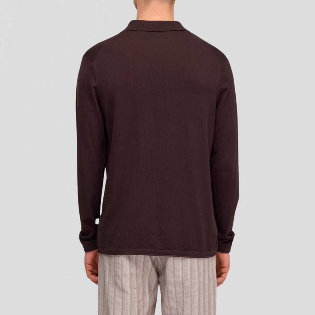 NN07 Sammy Polo 60047 Shirt Dusky Port