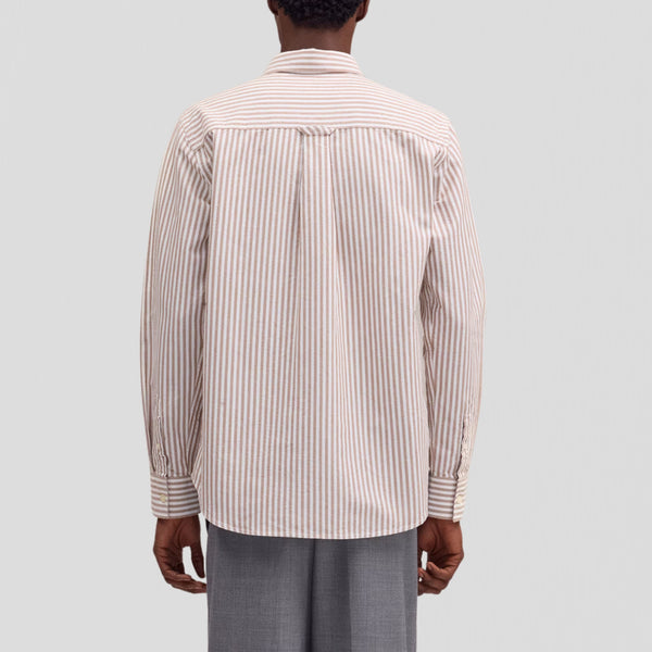 NN07 Colby BD 5910 Shirt Terracotta Stripe