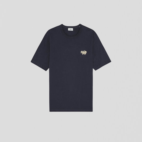 NN07 Adam APP 3209 T-Shirt Deep Navy