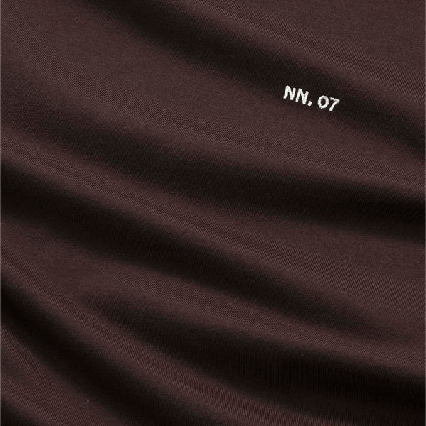 NN07 Adam 3209 EMB T-Shirt Deep Truffle