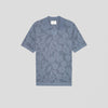 NN07 Ryan Flower 60019 Polo Navy Blue