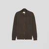 NN07 Danny Full Zip 6429 Sweater Dusky Port