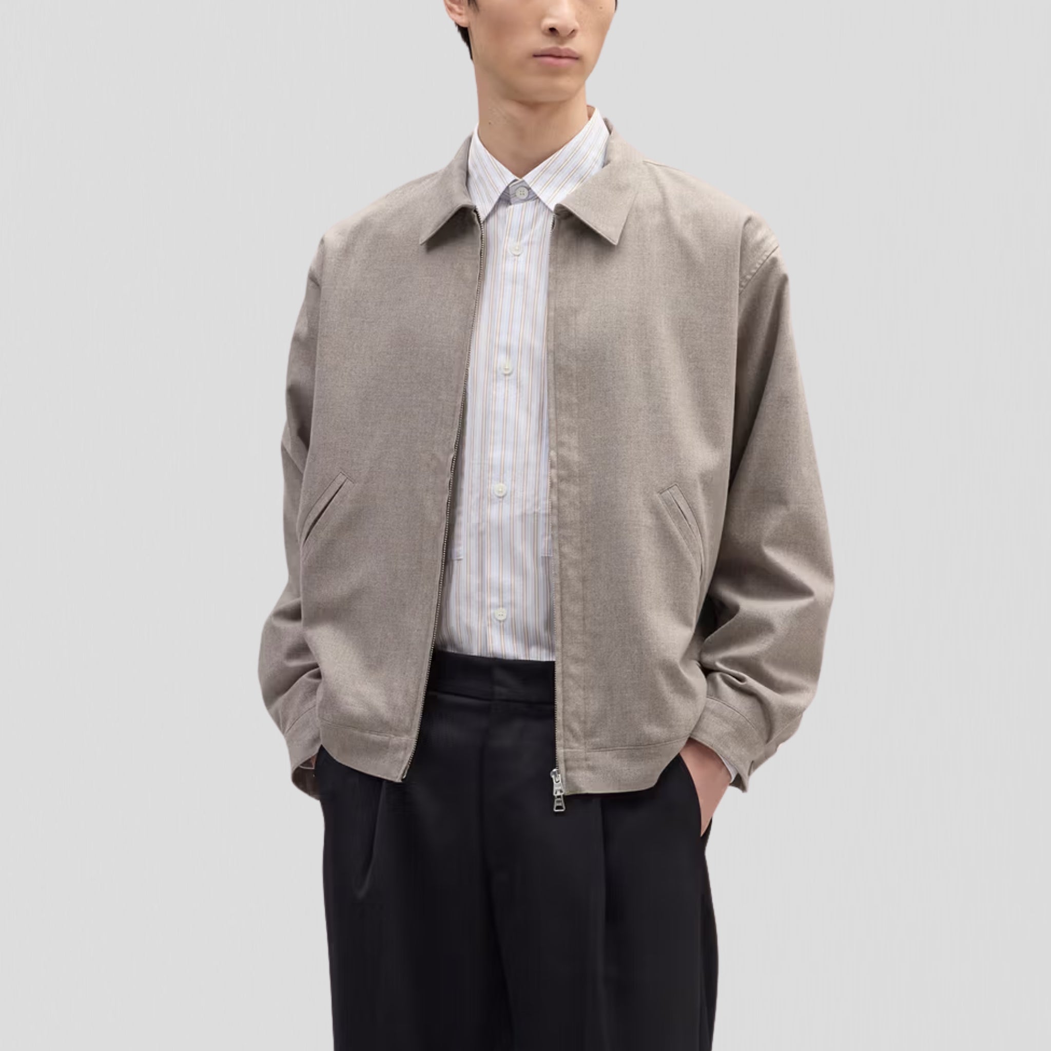 NN07 Petrus 10005 Jacket Dessert Khaki