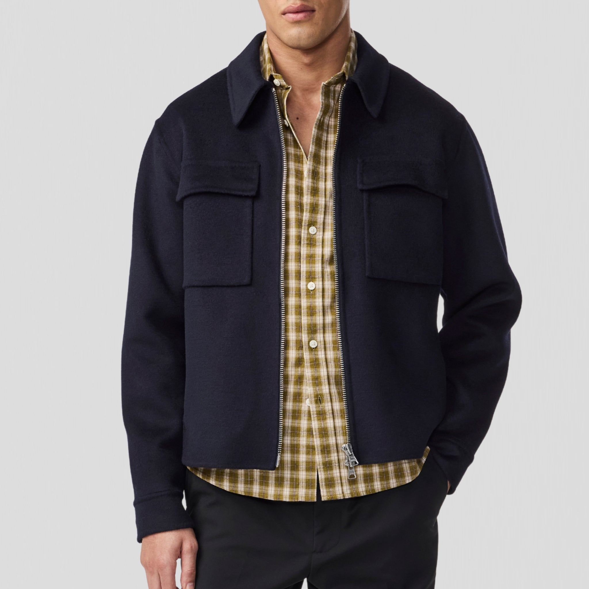 NN07 Alban 8447 Jacket Navy Blue