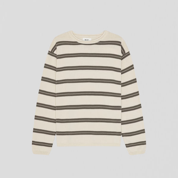 NN07 Sailor Crew 60019 Shirt Ivory