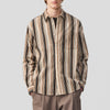NN07 Deon 50008 Shirt Green Stripe