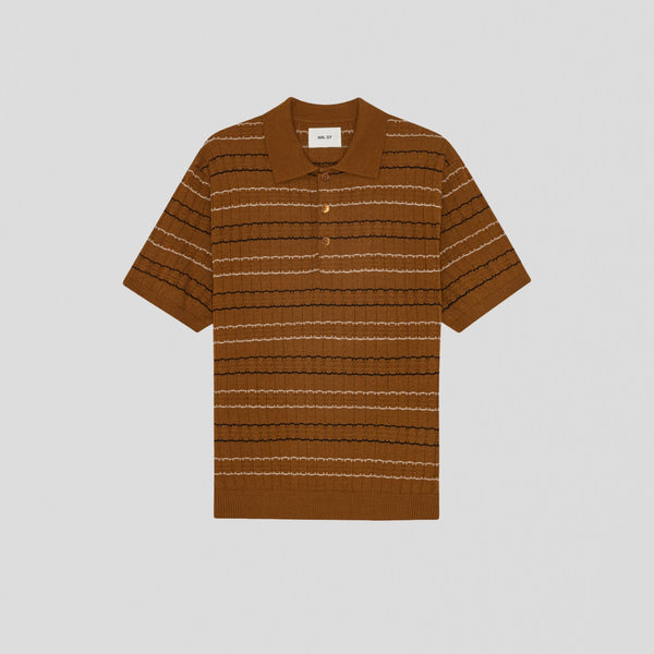 NN07 Alfie SS 6584 Polo Cinnamon