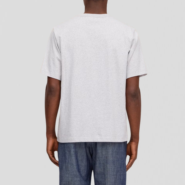 NN07 Jett SS Embro 30026 T-Shirt Grey Melange