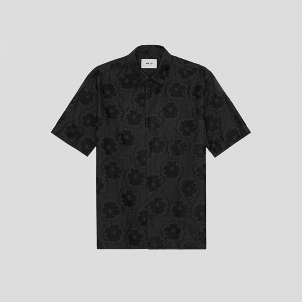 NN07 Freddy SS NO PKT 50045 Shirt Black