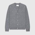 NN07 Jasper V-neck Cardigan 60062 Cardigan Medium Grey Mel