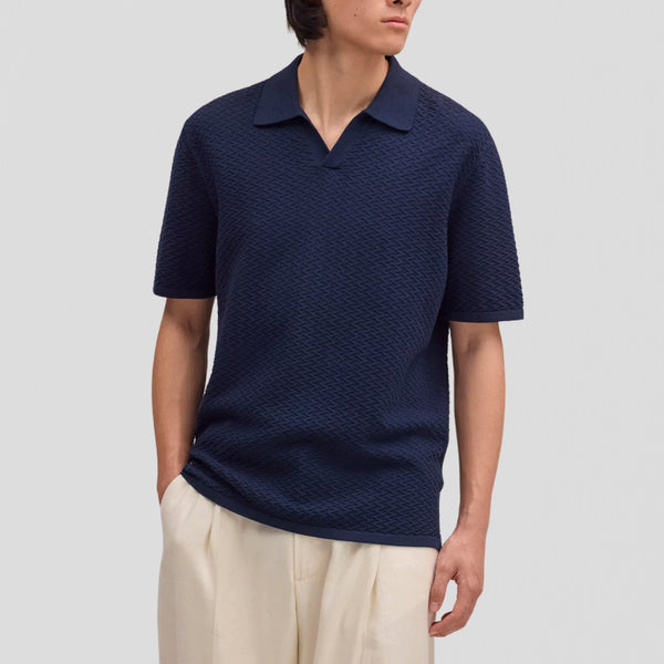NN07 Paul SS 60016 Polo Navy Blue