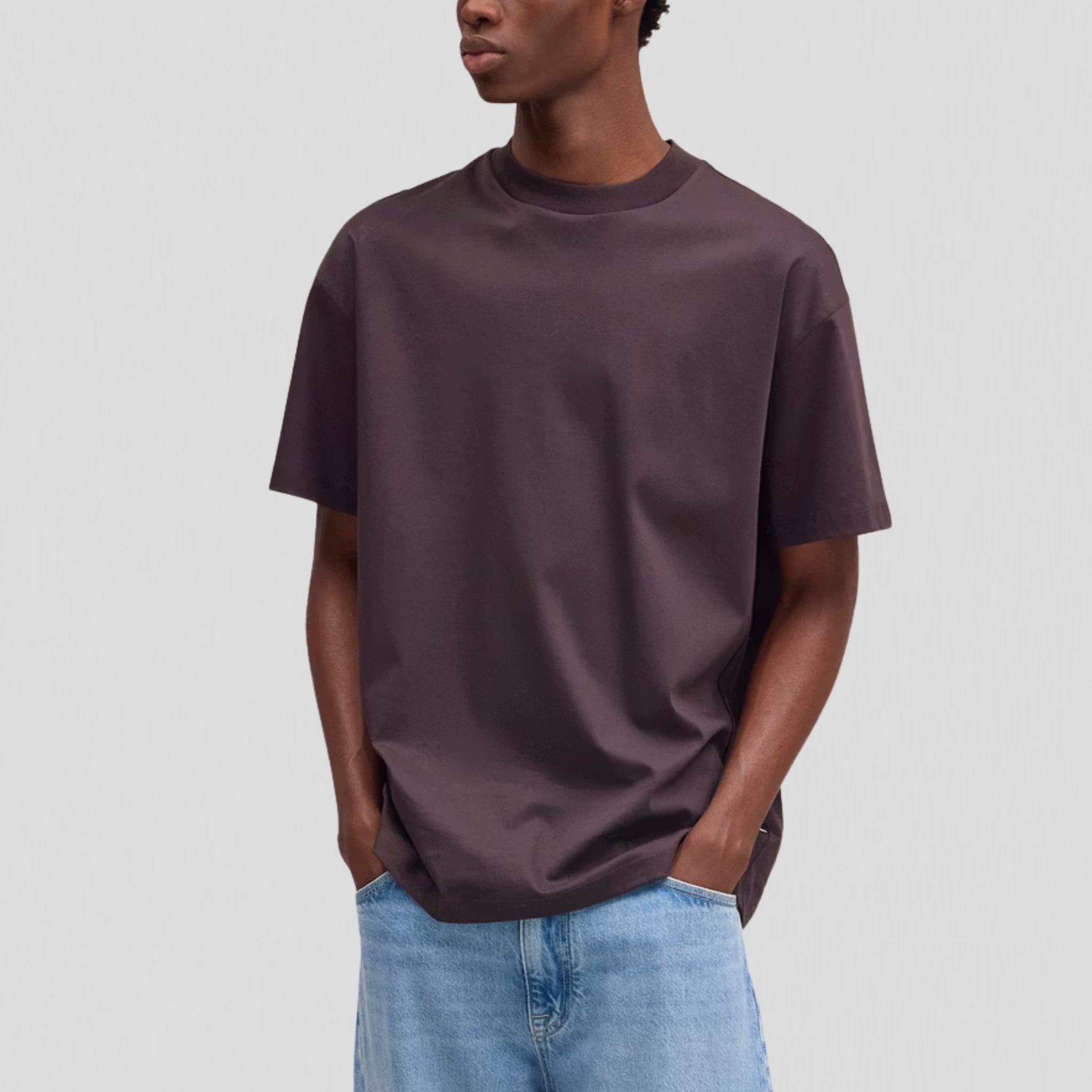 NN07 Lionel SS 3525 T-Shirt Deep Truffle