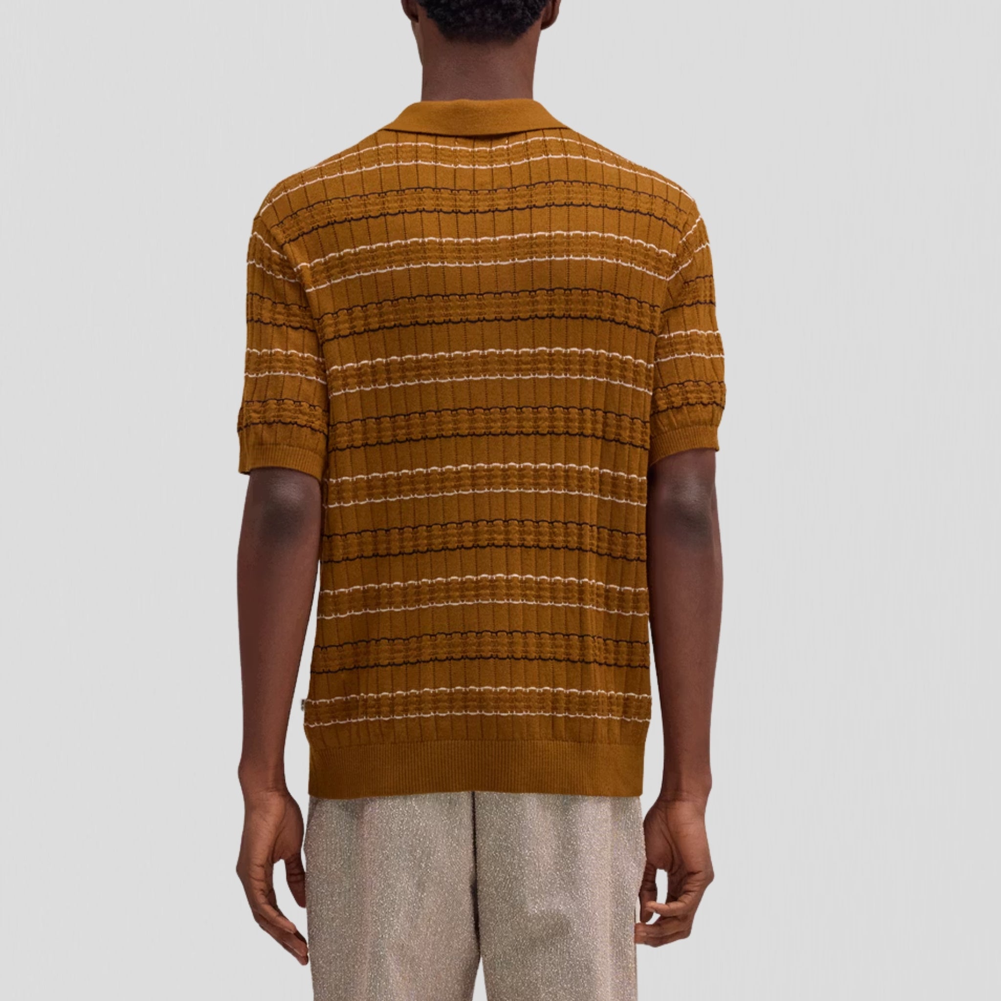 NN07 Alfie SS 6584 Polo Cinnamon